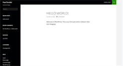 Desktop Screenshot of pastparallel.com