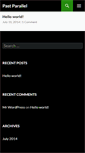 Mobile Screenshot of pastparallel.com
